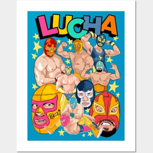 MUCHA LUCHA Posters and Art